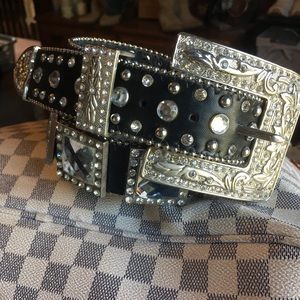 Western Bling Belt